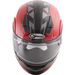 Red/Black MD04 Quadrant Modular Snow Helmet w/Dual Lens Shield