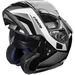 Black/White Atom SV Tarmac Modular Helmet