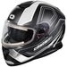 Matte White Thunder 3 SV Trace Snow Helmet w/Electric Shield
