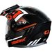 Black/Red EXO-CX950 Slash Snow Helmet
