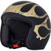 FX-75 Matte Black/Gold Flame Helmet
