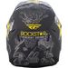 Matte Black/Charcoal/Yellow Elite Rockstar Helmet