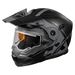 Matte Black/Grey EXO-CX950 Focus Snow Helmet w/Electric Shield