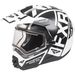 White/Black Torque X EVO Helmet w/Electric Shield