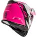 Pink/White/Black AT21S Epic Helmet w/Electric Shield