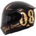 Black/Gold SS5100 Fast Life Helmet