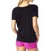 Women's Black Accelerated Wedge T-Shirt
