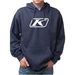 Blue Icon Pullover Hoody