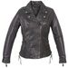 Women's Leather Lace-Up Jacket