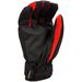 Black/Dark Gray/Red Klimate Short Gloves