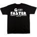 Men's Black Go Faster T-Shirt