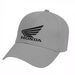 Youth Charcoal Honda Curved Bill FlexFit Hat