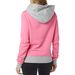Women's Neon Pink Shaded Pullover Hoody