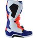 Red Fluorescent/White/Blue Tech 7 Troy Lee Designs Boots