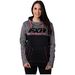 Women's Grey Heather/Coral Pursuit Tech Pullover Hoody