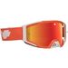Classic Orange Foundation MX Goggles w/Red Lens