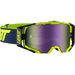 Ink/Lime Velocity 6.5 Iriz Goggles w/Purple Mirror Anti-Fog Lens