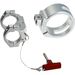 Silver Fire Extinguisher Mount for 3 1/8 in. Extinguishers