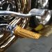 Gold Anodized Burnout Footpegs w/Male Mount
