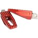 Red Anodized P-54 Slim Footpegs