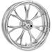 Front Chrome 23 x 3.5 Paramount One-Piece Wheel
