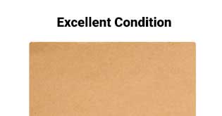 Open by items in excellent condition