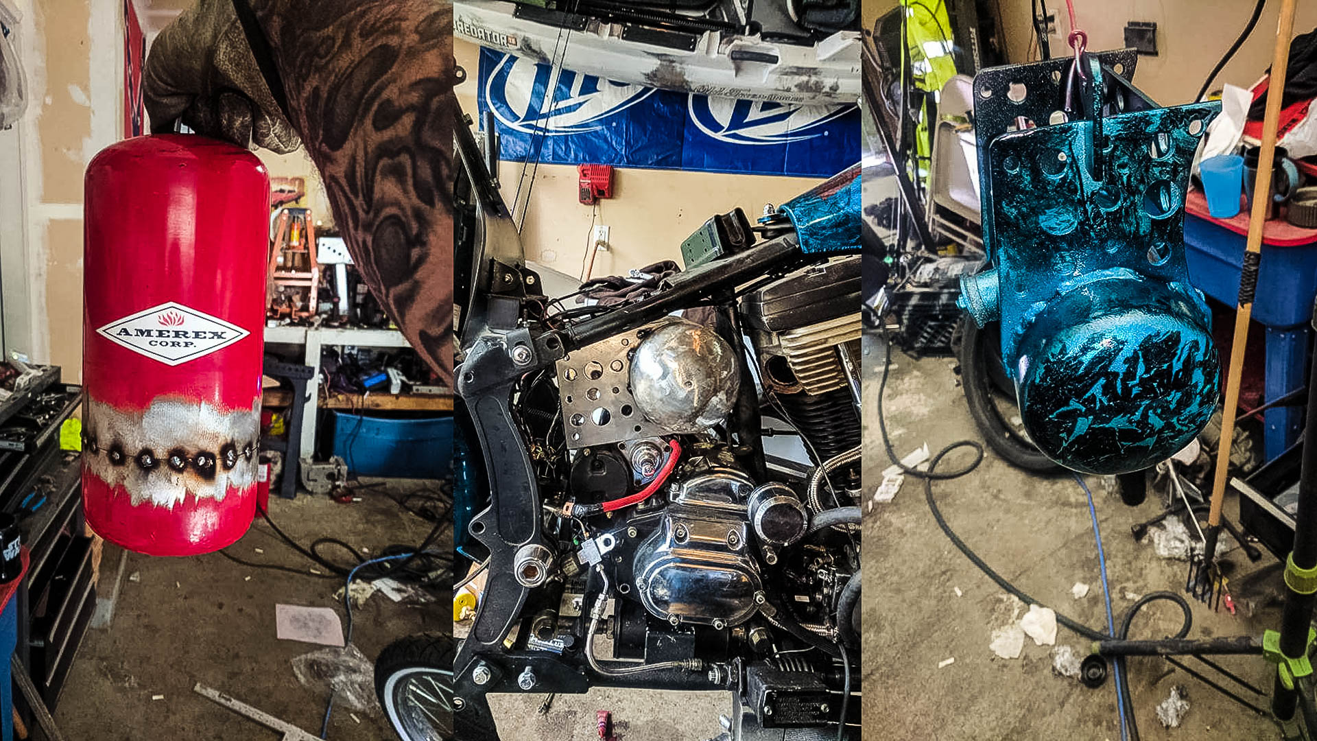 1997 Harley Softail – Dennis Kirk – Garage Build