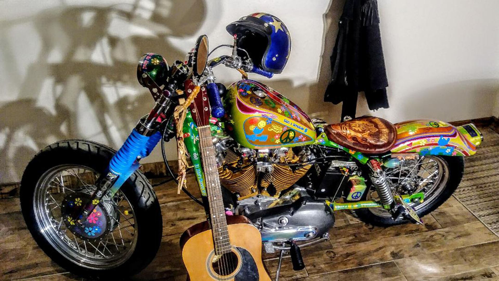 1971 Harley Davidson Iron Head - Dennis Kirk - Garage Build