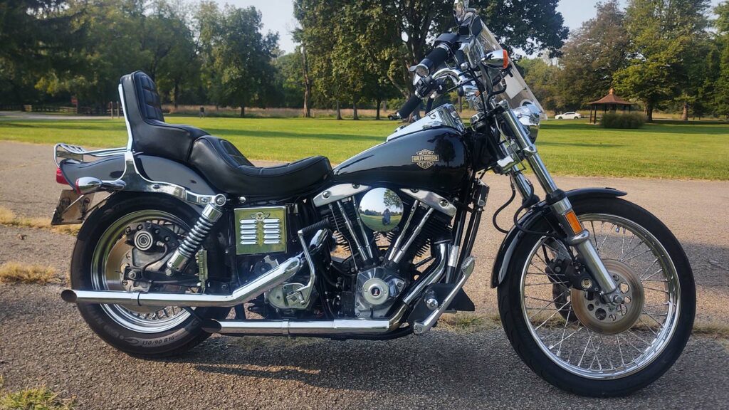 1982 Harley-Davidson Fxwg - Dennis Kirk - Garage Build