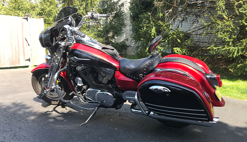 2007 Kawasaki Nomad - Dennis Kirk - Garage Build