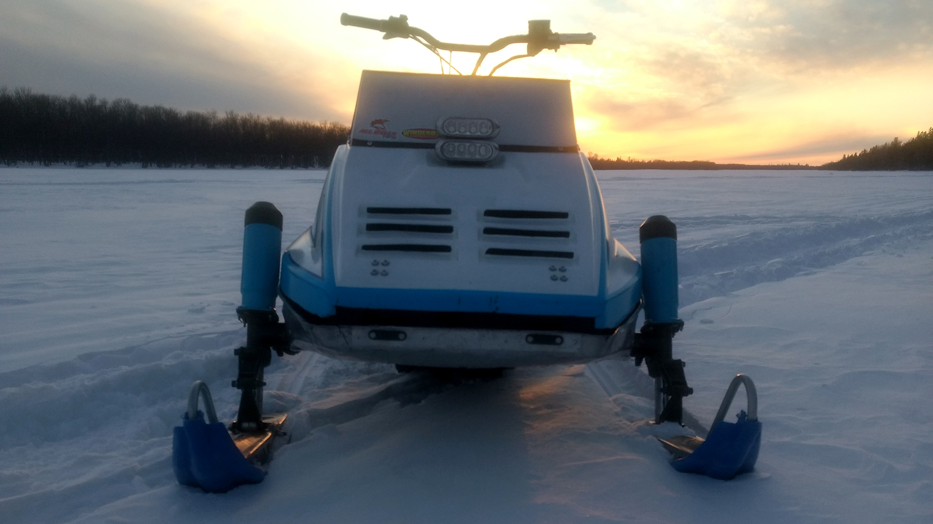1976 Kawasaki Snowmobile Jet SST 340 - Dennis Kirk - Sled Build