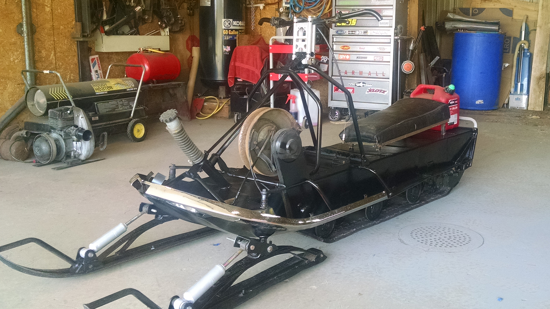 1970 Skidoo Olympic - Dennis Kirk - Sled Build