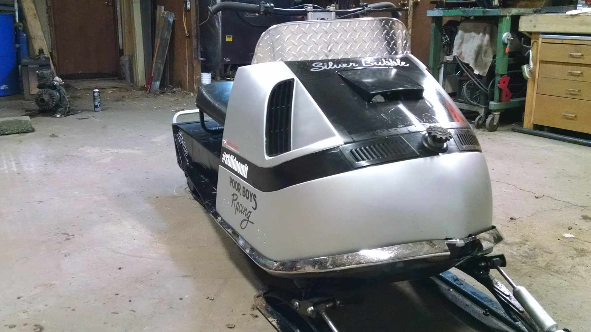 1970 Skidoo Olympic - Dennis Kirk - Sled Build