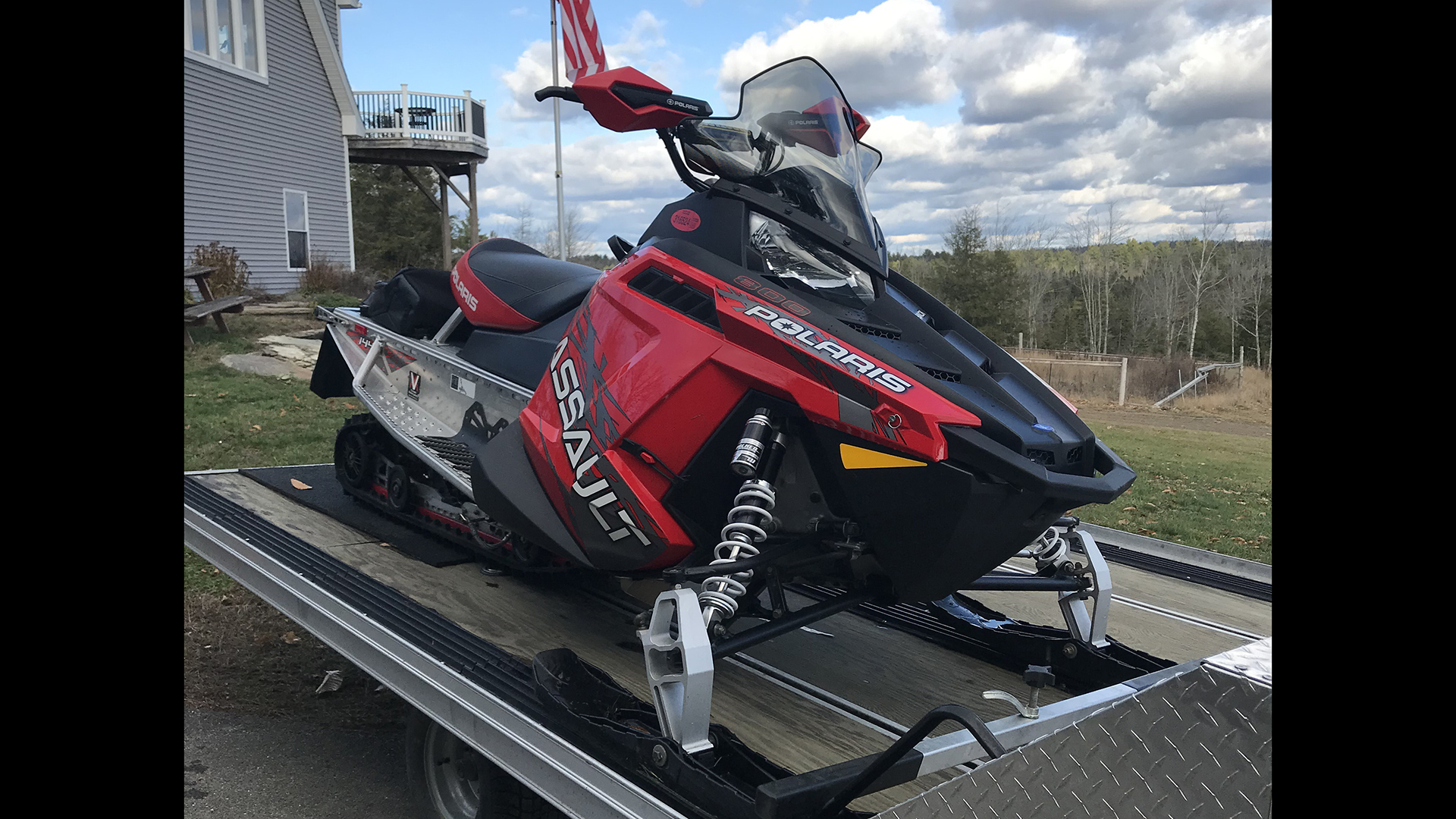 2014 Polaris Switchback Assault 800 - Dennis Kirk - Sled Build