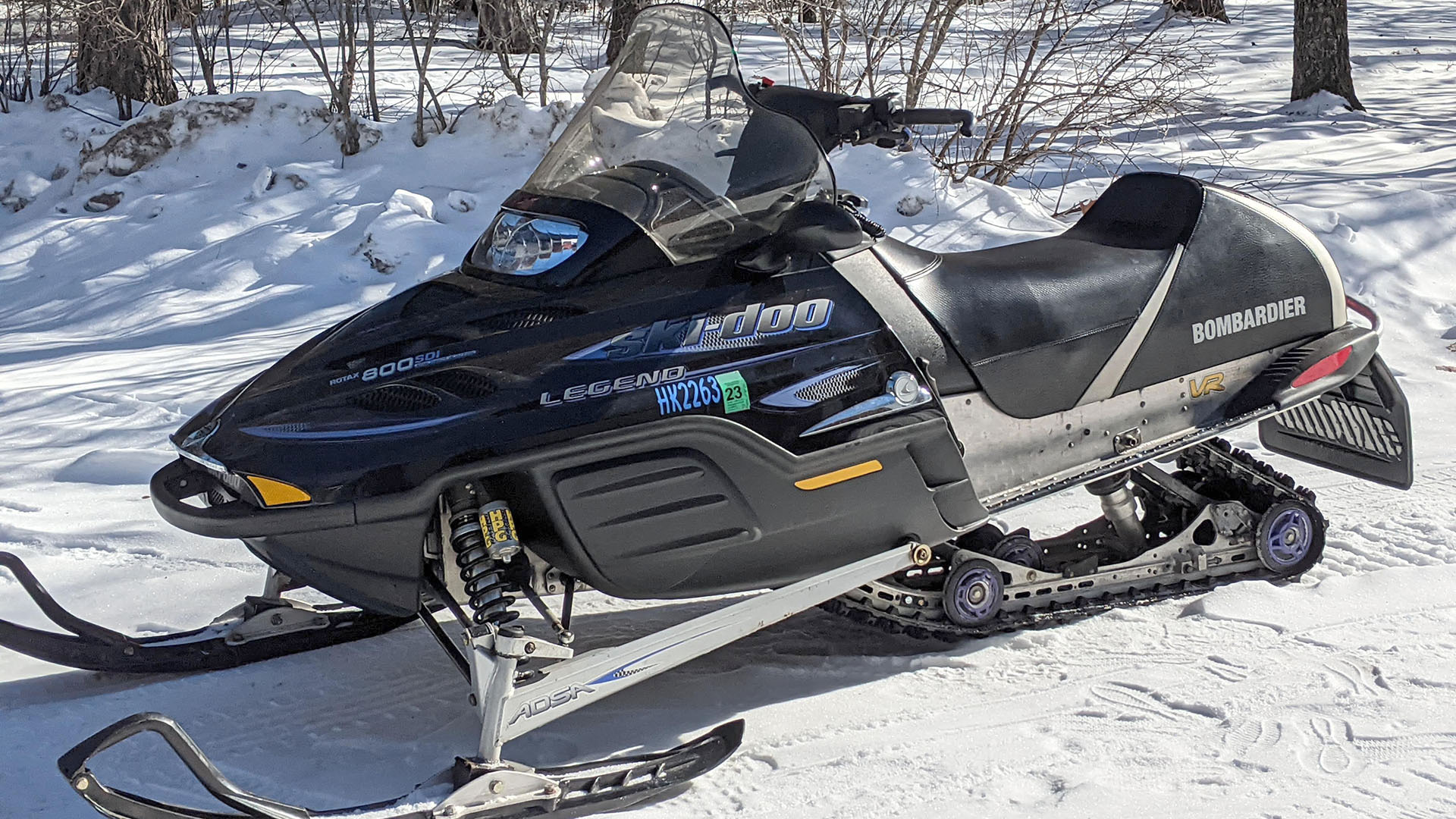 2003 Ski-doo Legend 800 SDI - Dennis Kirk - Sled Build